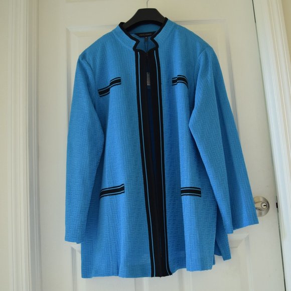 Ming Wang Jackets & Blazers - Ming Wang Women’s Knit Jacket Size 3X